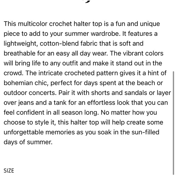 SUNCOO PARIS CROCHET HALTER - Picture 13 of 14